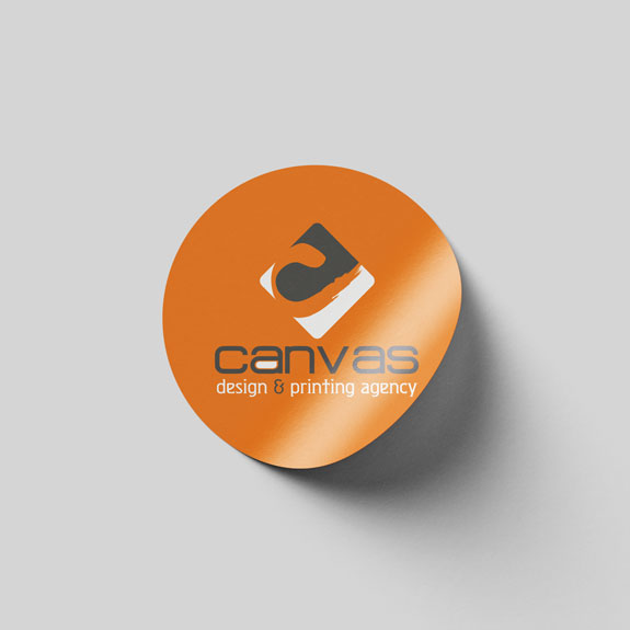 Round Sticker